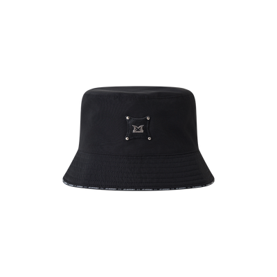 Piping Bucket Hat (Black)
