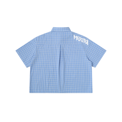 Plaid Shirt (Light Blue)