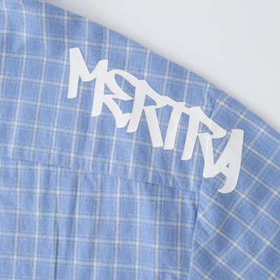 Plaid Shirt (Light Blue)