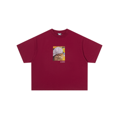 Cat In Da Hat Tee (Red)