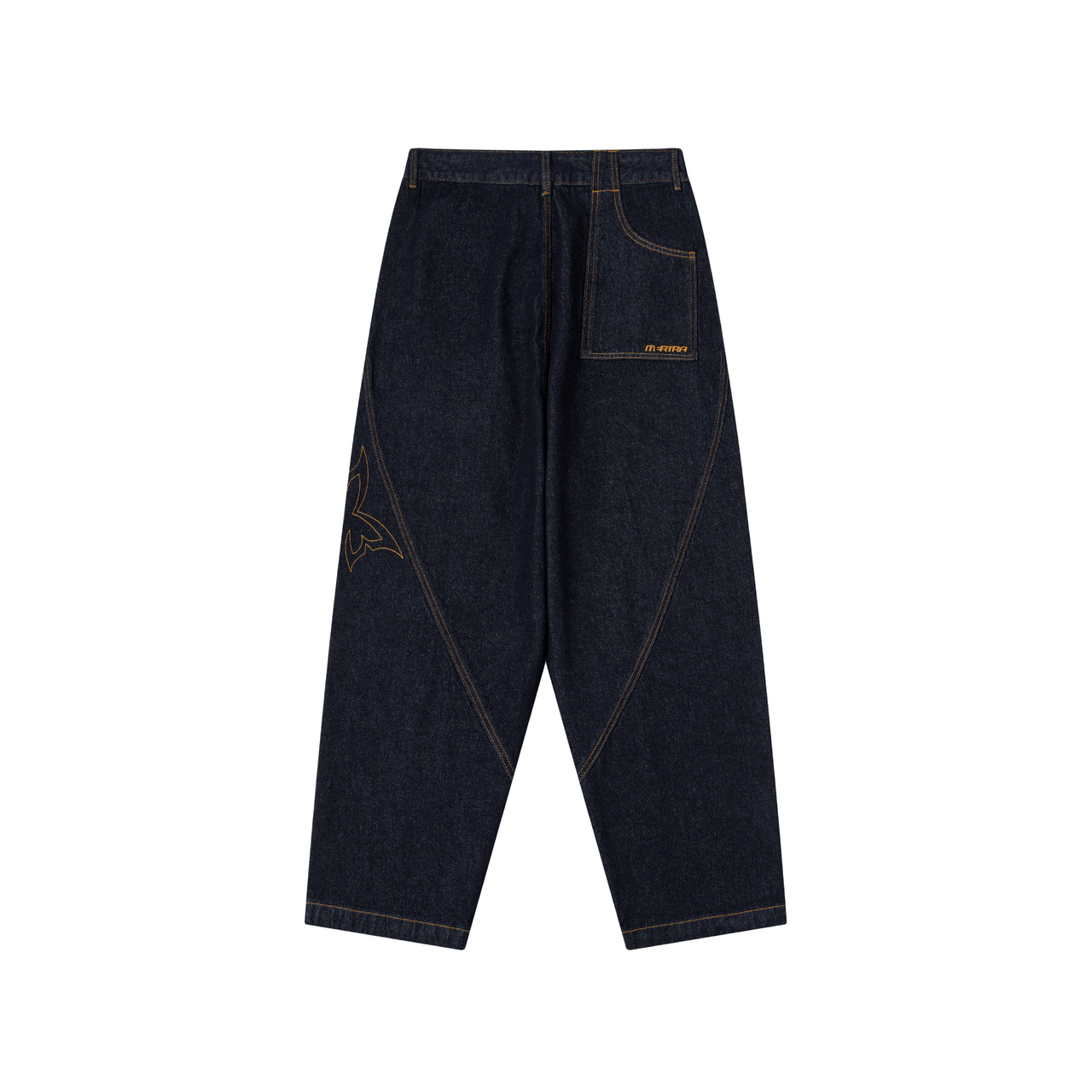 Reverse Bigstep Denim (Indigo / Gold)