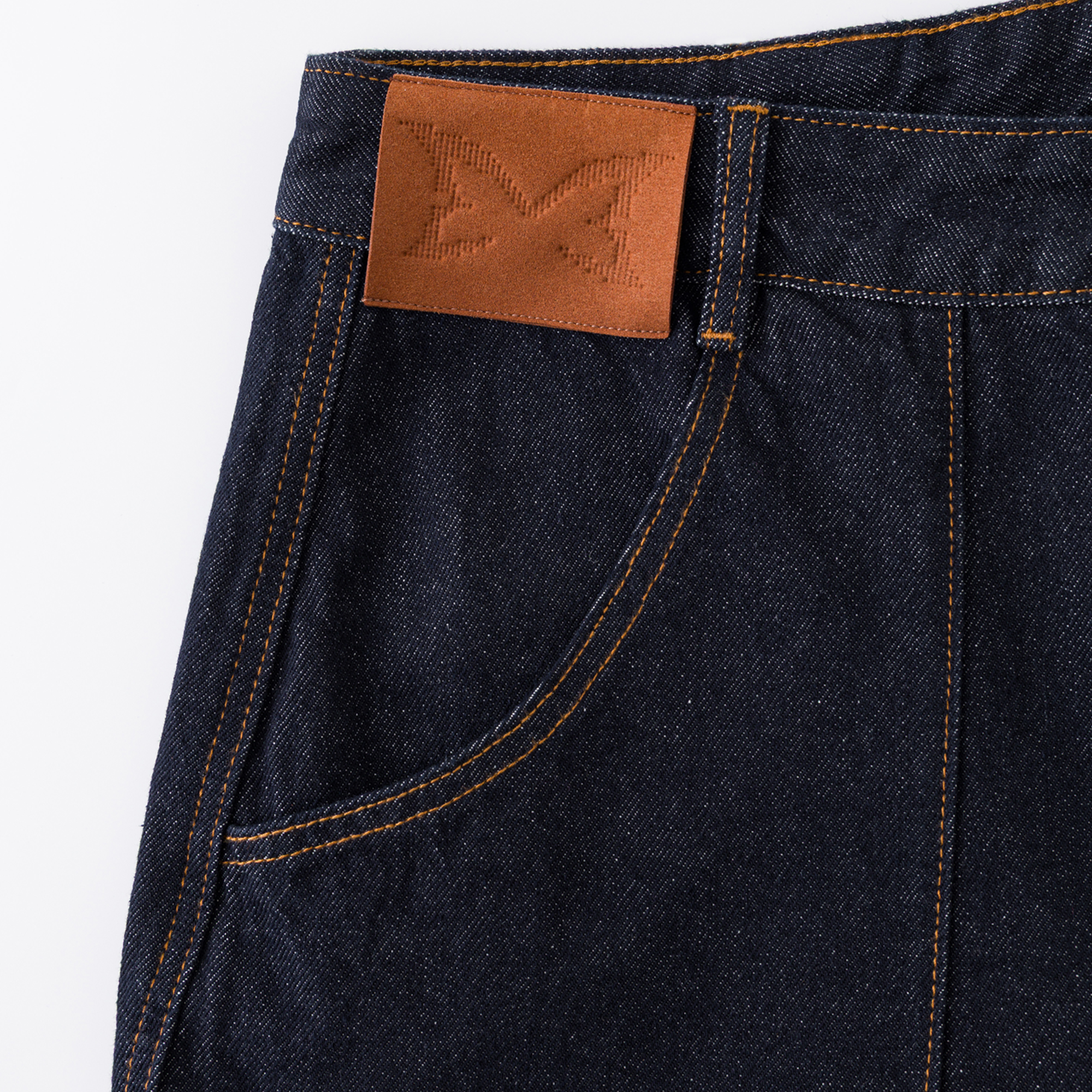 Reverse Bigstep Denim (Indigo / Gold) – MERTRA