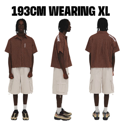 Plaid Shirt (Brown)