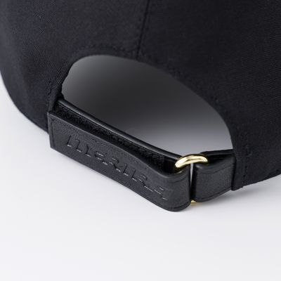 Solid Canvas Cap (Black)