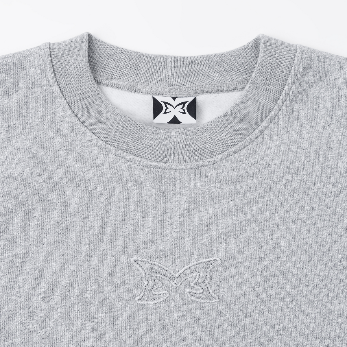 Split Panel Crew (Grey)