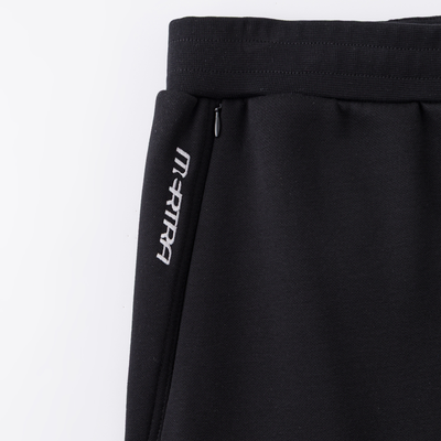 Split Panel Joggers (Black)