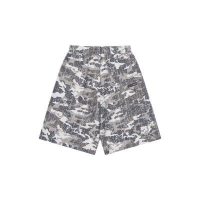 Textured Camo Shorts