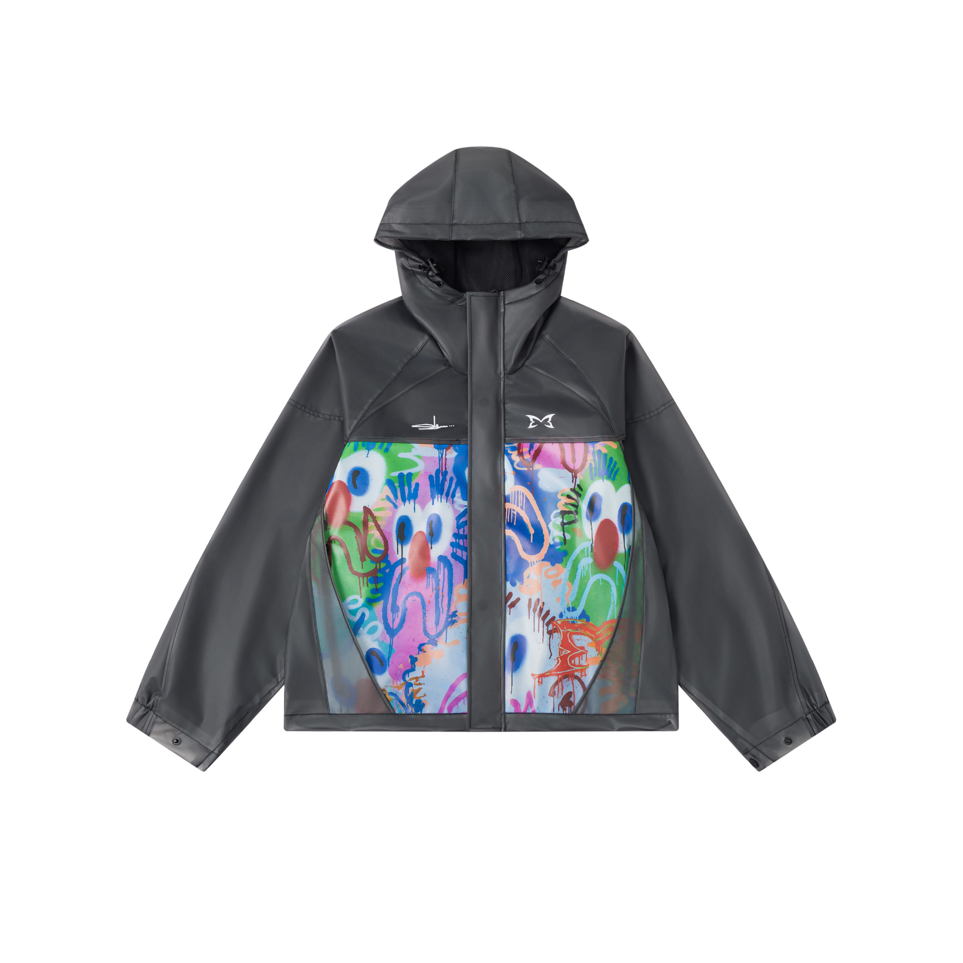 MERTRA ナイロンジャケット MERTRA x Slawn Translucent Jacket (Black)