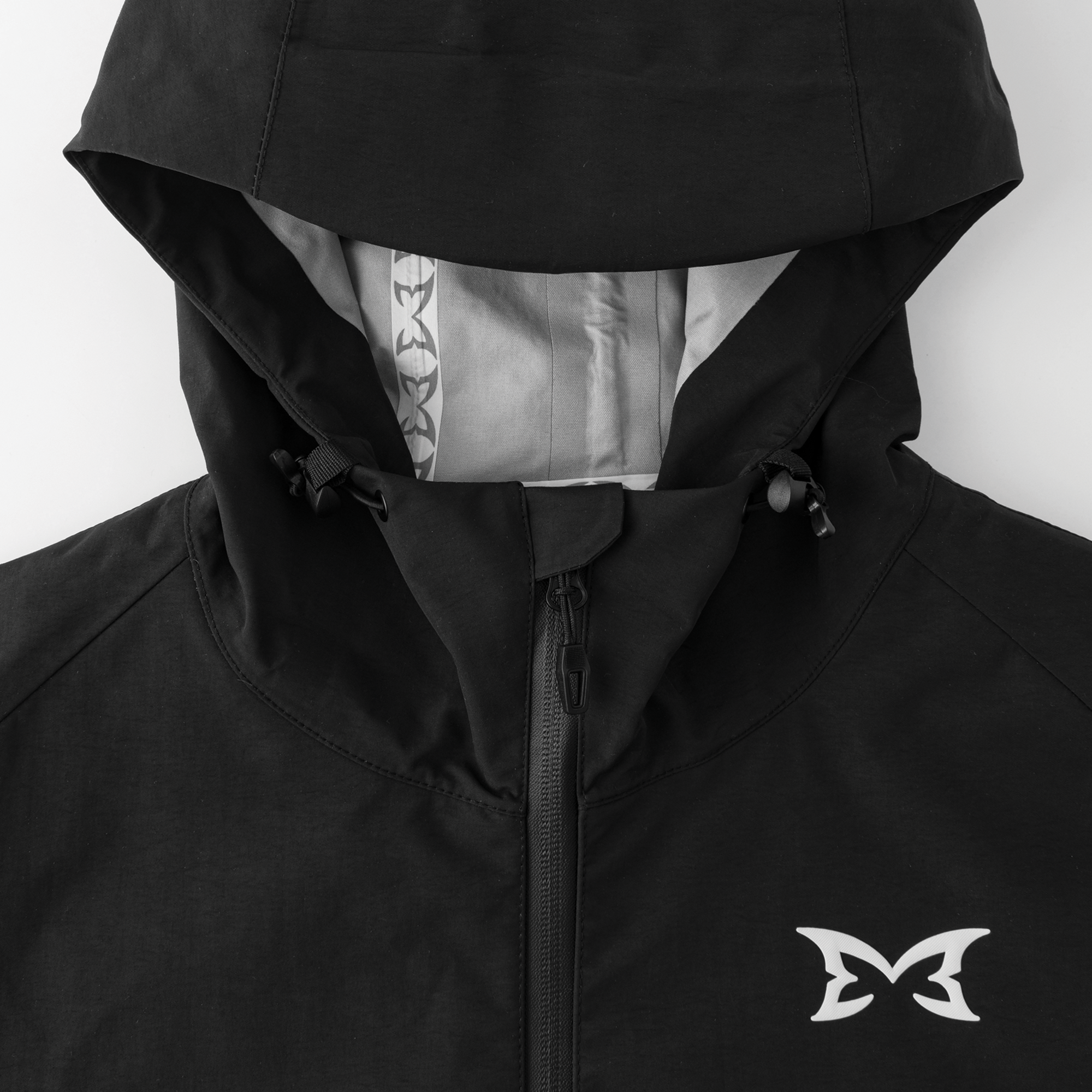 Monogram Shell Jacket 2.0 (Black) - MERTRA