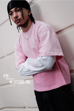 Layered Tee (Pink)