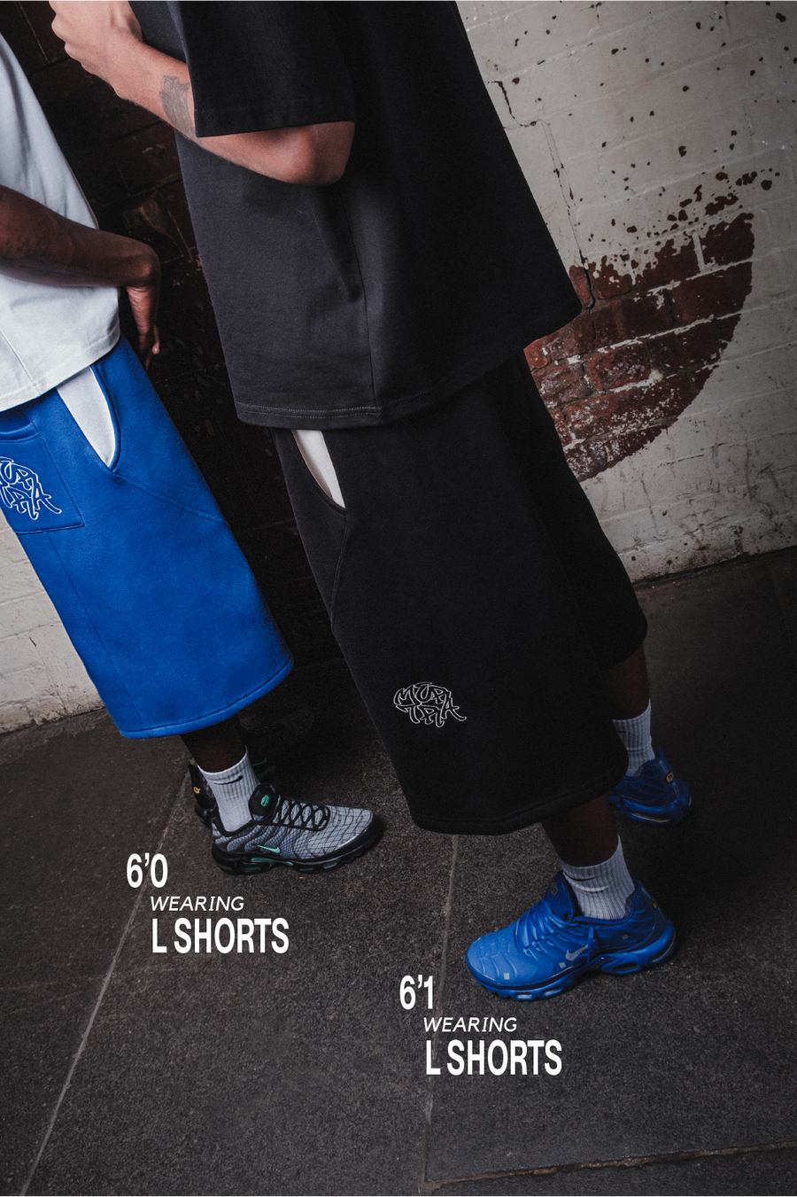 Bigstep Shorts (Black / White) – MERTRA