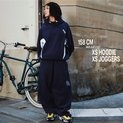 Bigstep Hood (Navy / White)