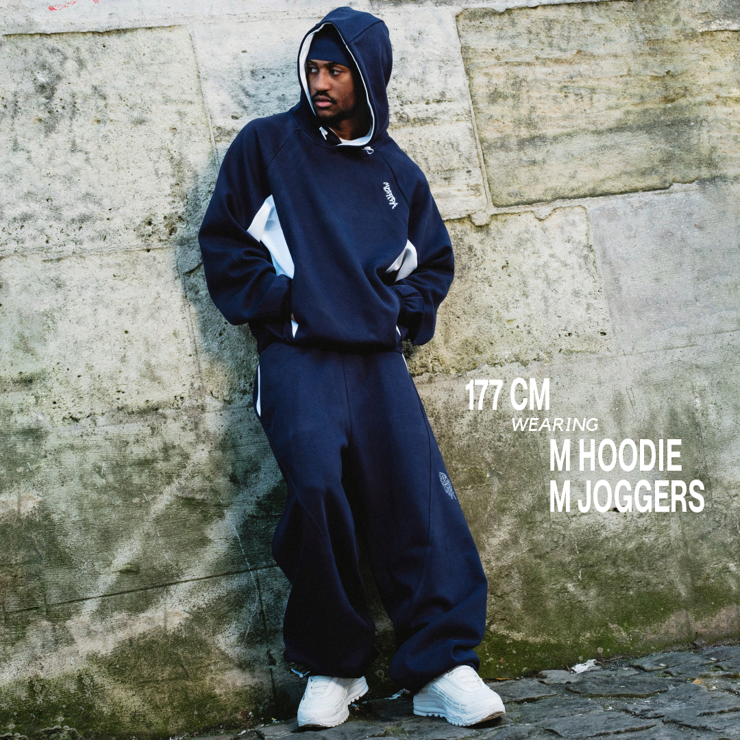 ど*う様 Mertra パーカー sサイズ Bigstep Hood (Navy / White) – MERTRA
