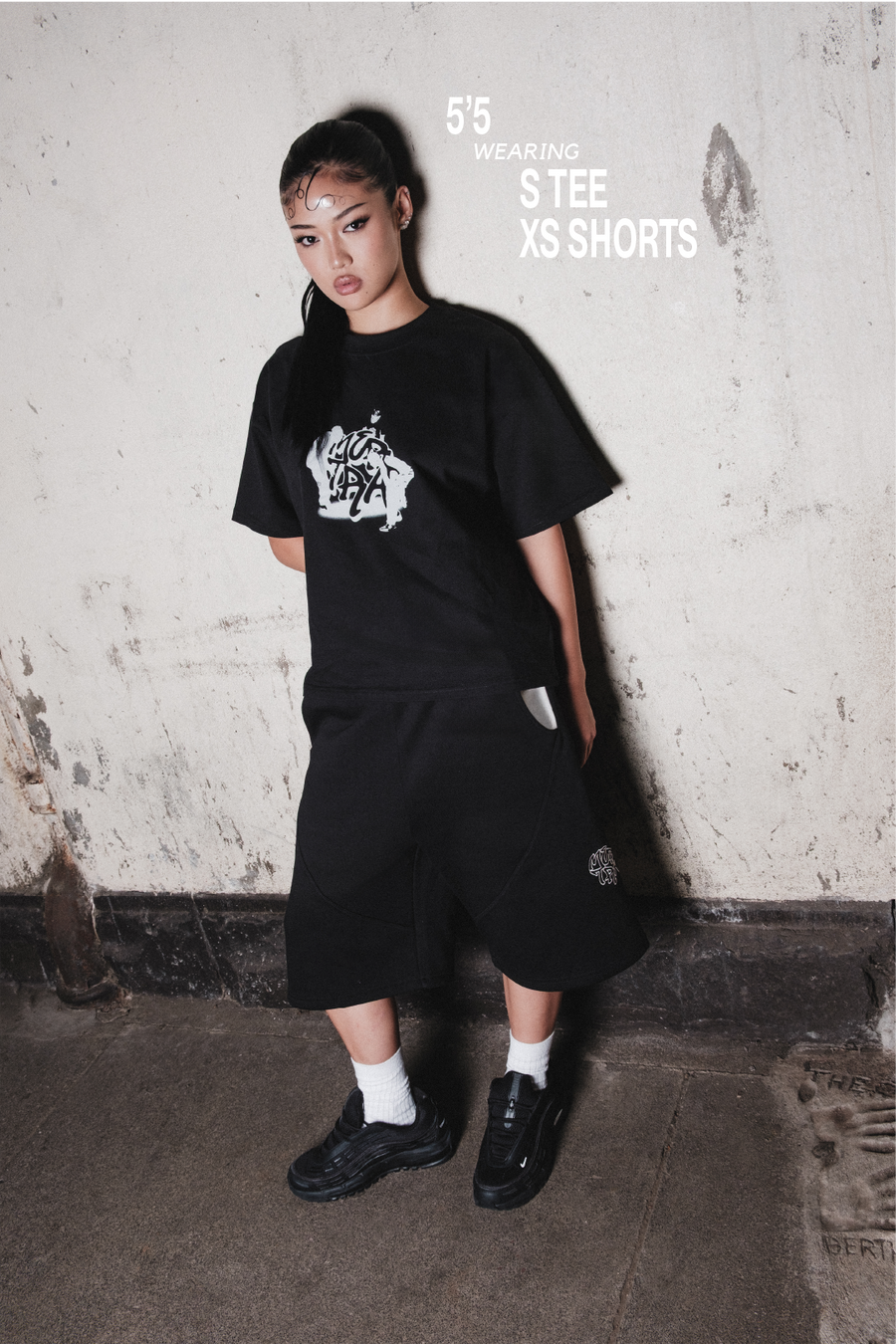 Bigstep Shorts (Black / White) – MERTRA