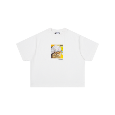 Cat In Da Hat Tee (White)