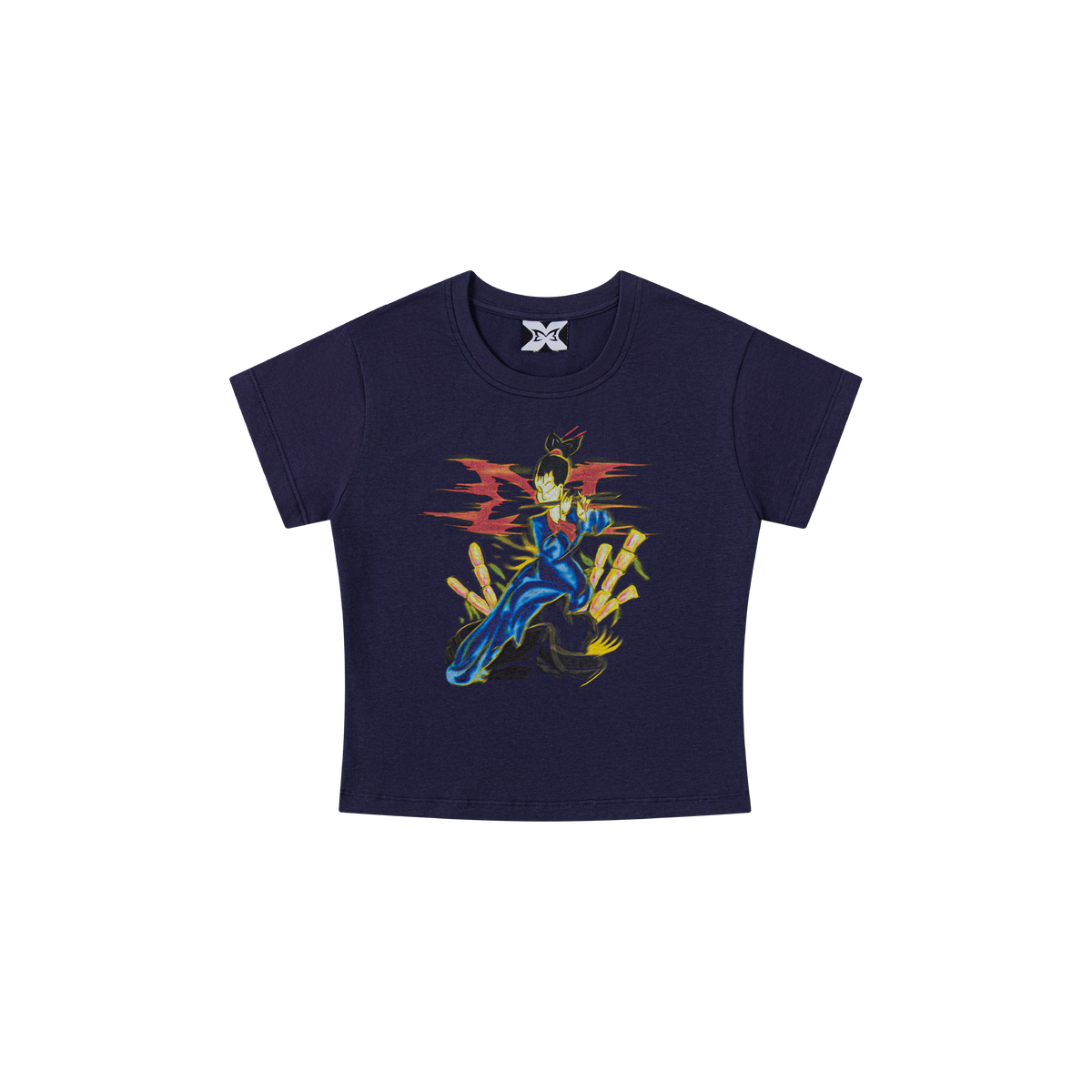Kunoichi Baby Tee (Navy)