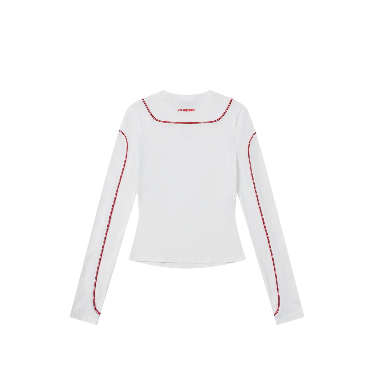Women's Orbit Longsleeve (White / Red)