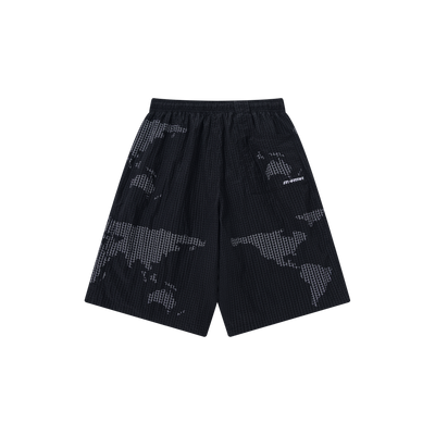 World Map Shorts