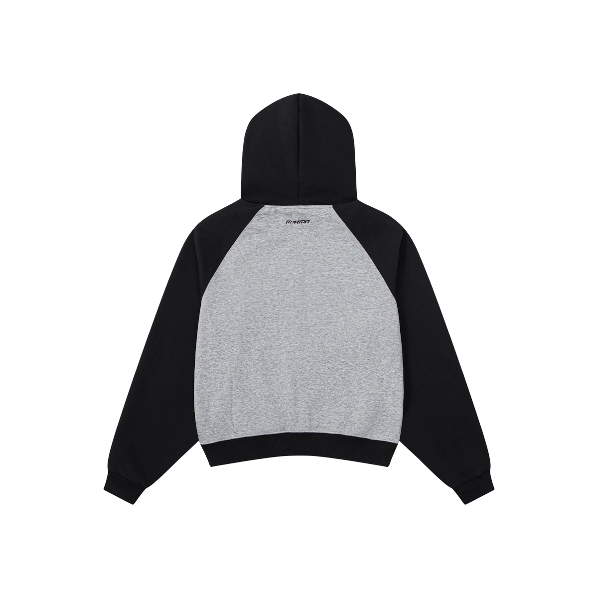 Webbed Lace Hood (Black / Grey)