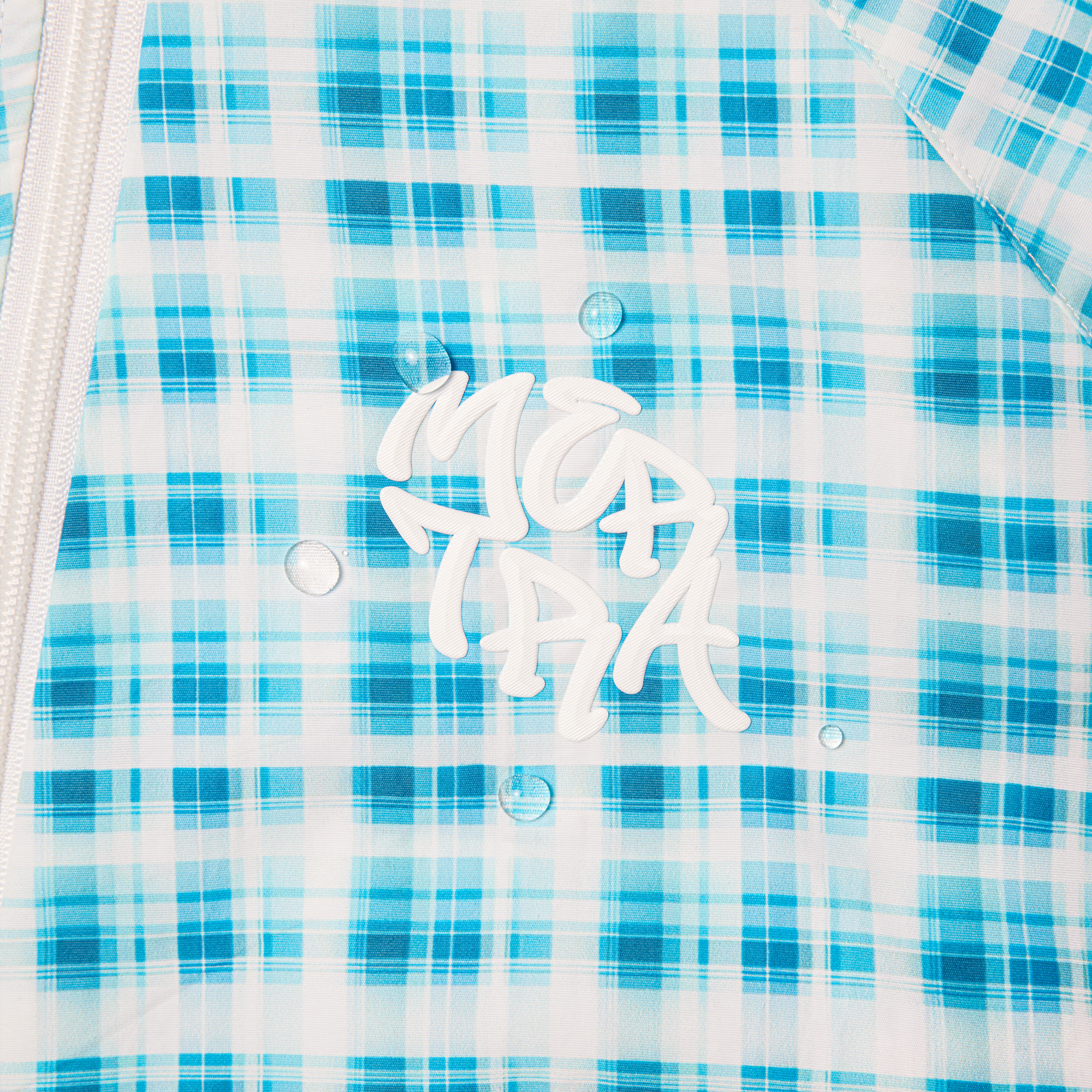 Asymmetrical Plaid Softshell (Blue) – MERTRA