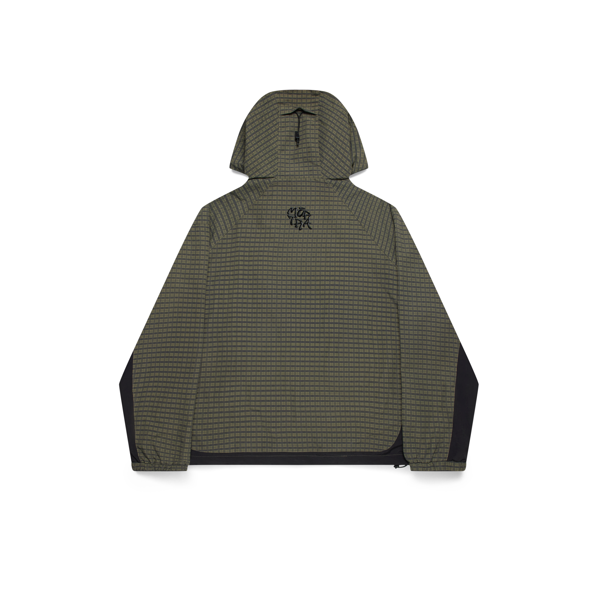 Asymmetrical Plaid Softshell (Green) – MERTRA