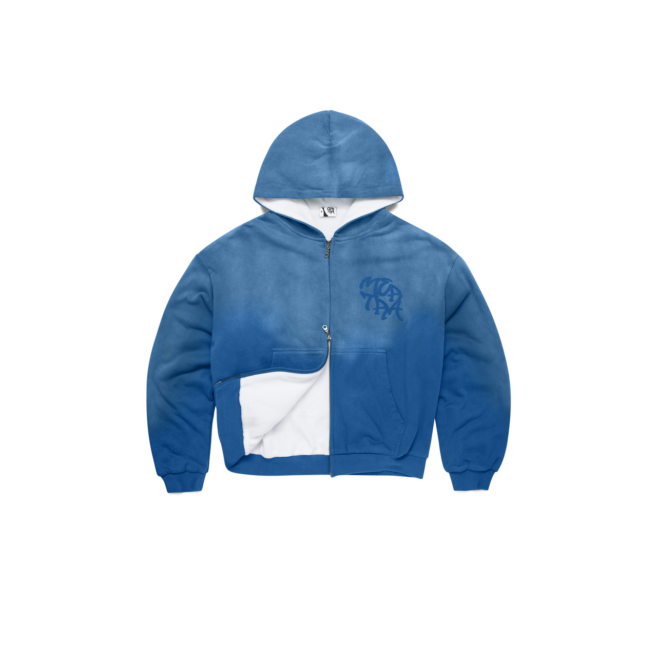 *CF ONLY* Fleece Lined Hood (Blue)