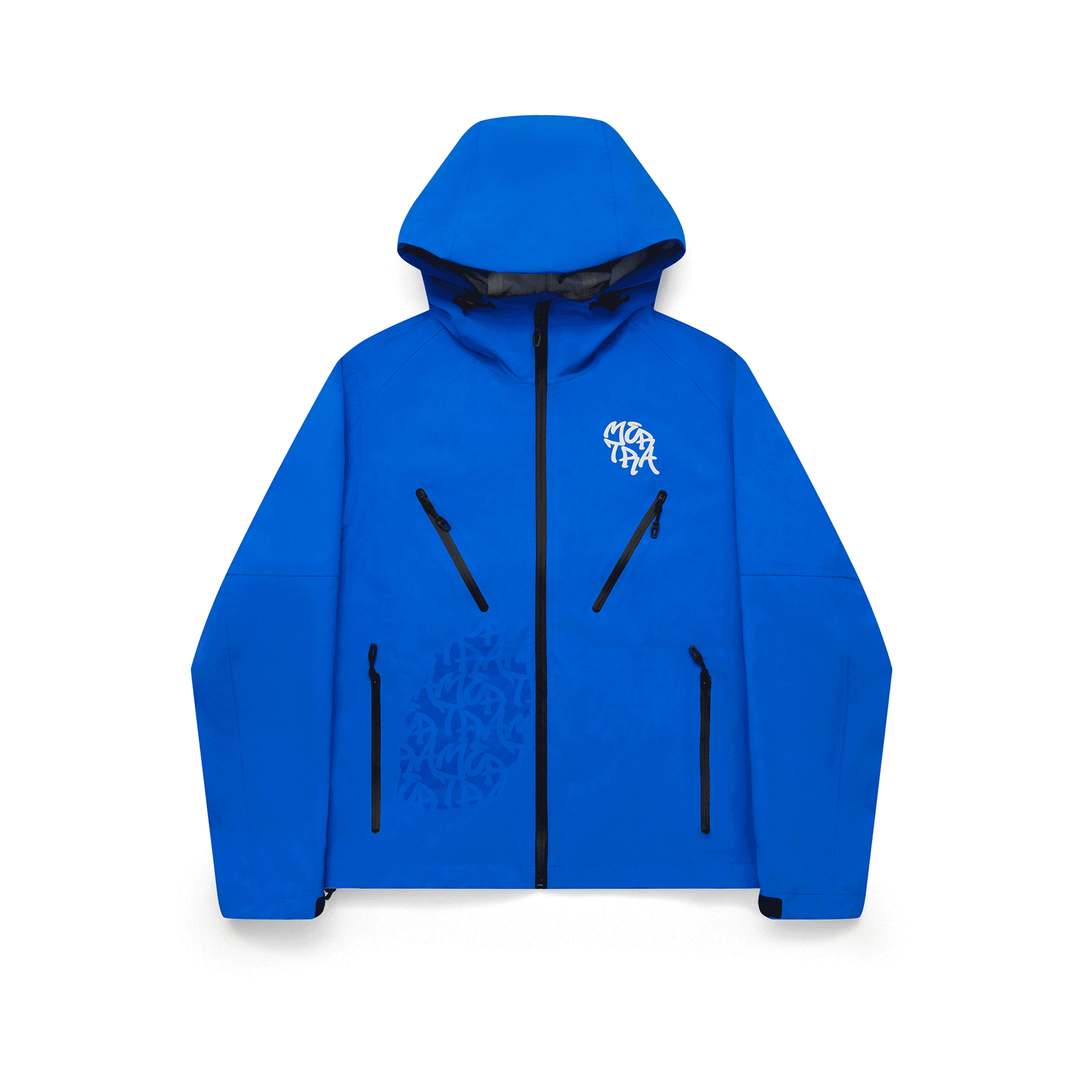 Mertra monogram shell jacket sサイズ Monogram Shell Jacket (Blue) – MERTRA