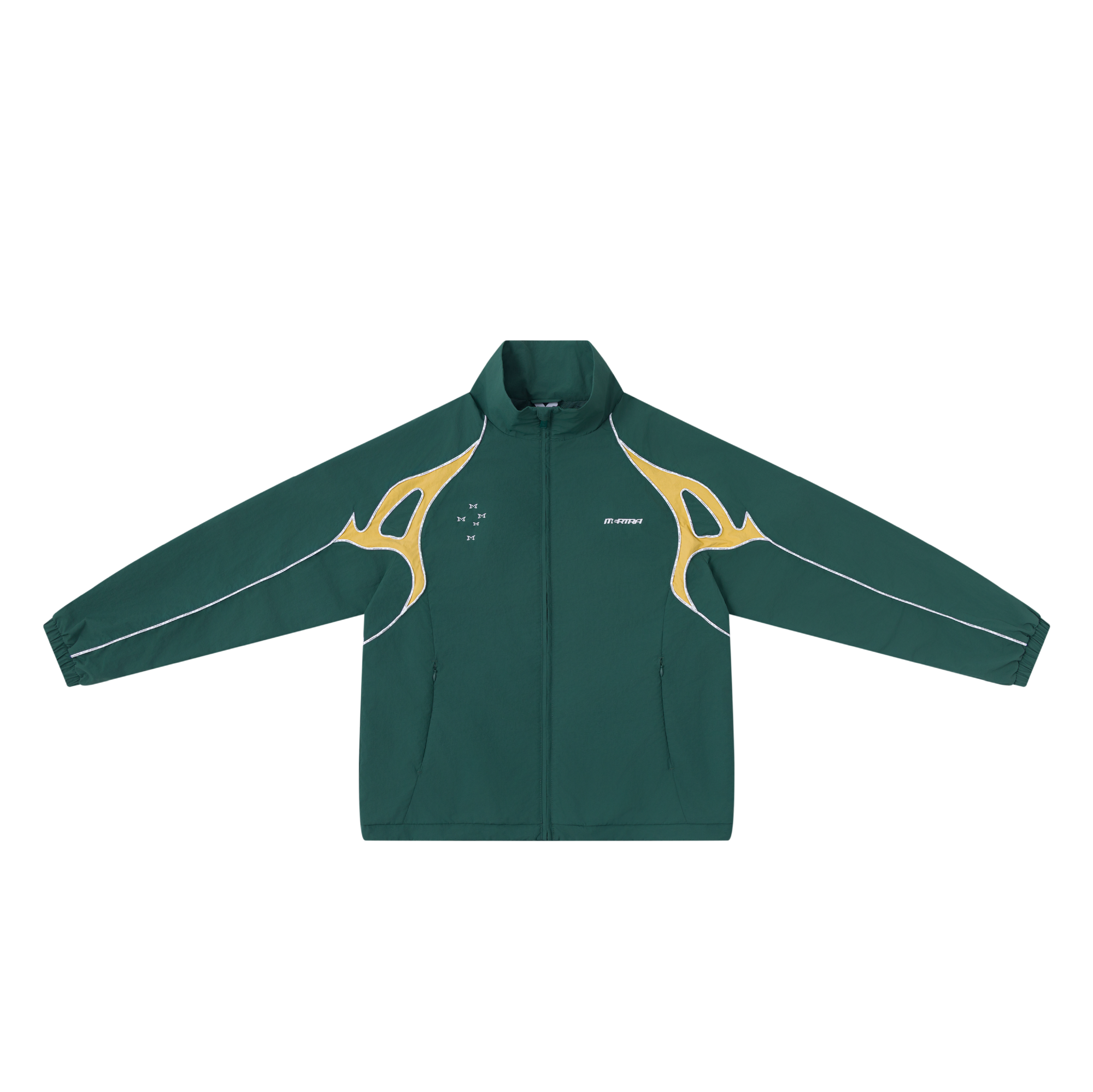Down Unda Track Jacket (Green / Yellow)