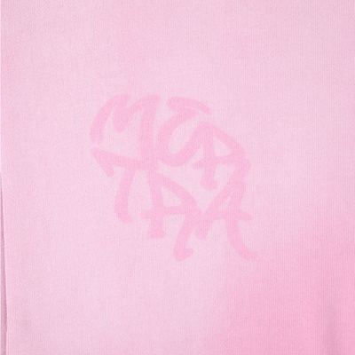 Fleece Lined Hood (Pink)
