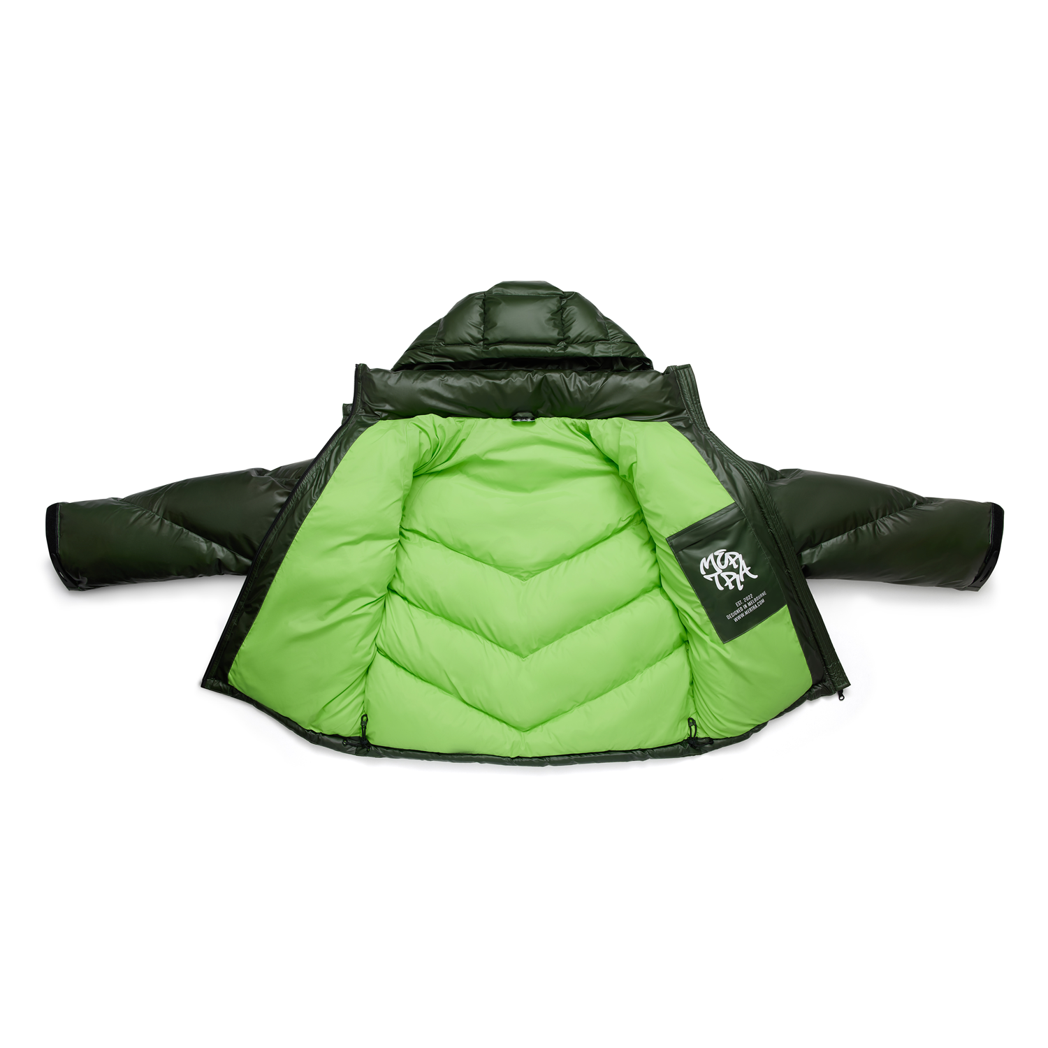 ボ*コ様 Mertra Heat Reactive Puffer (Army) ボ*コ様 Mertra Heat Reactive Puffer (Army) Heat Reactive