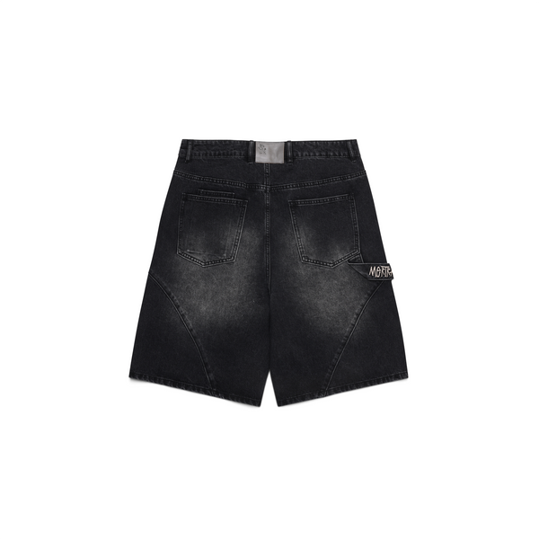 【セール中】Mertra Bigstep Denim (Black) 32 Arc Jorts (Vintage Black) - MERTRA