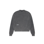 Waffle Knit (Washed Grey)