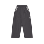 Nylon Track Pants (Grey / Grey)
