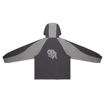 Nylon Track Jacket (Grey / Grey)