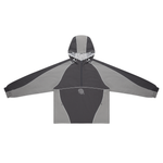 Nylon Track Jacket (Grey / Grey)