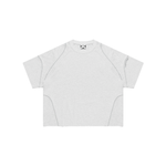 Overlock Stitch Tee (Grey)