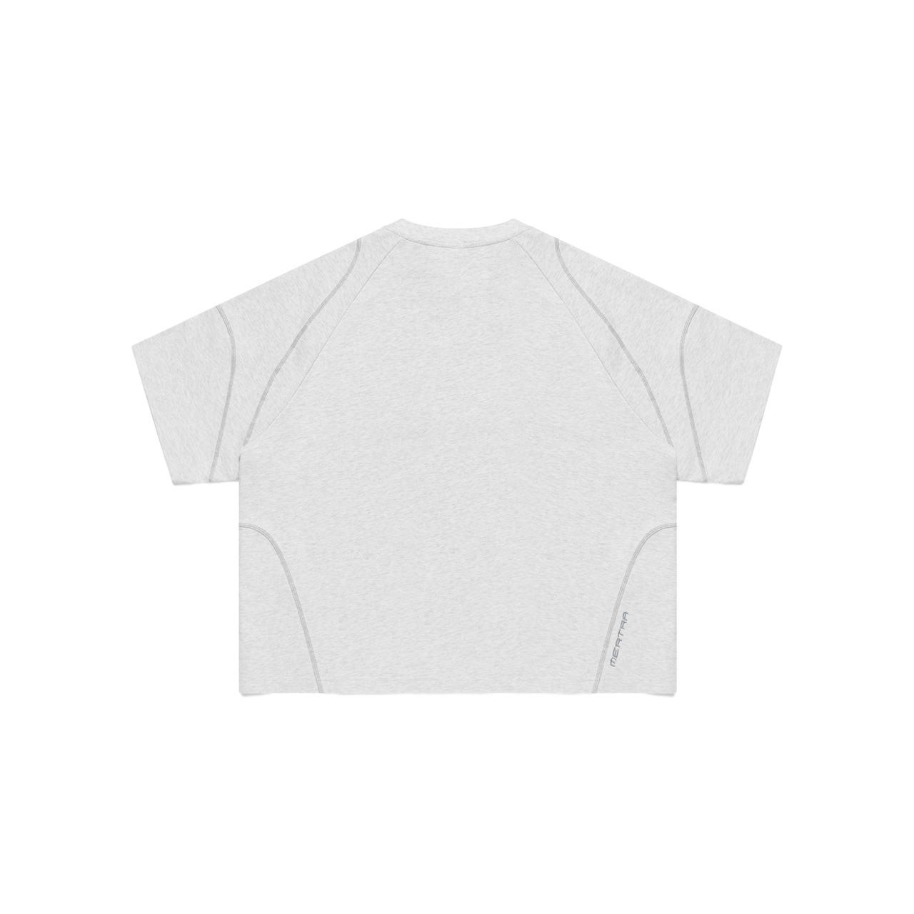 Overlock Stitch Tee (Grey)