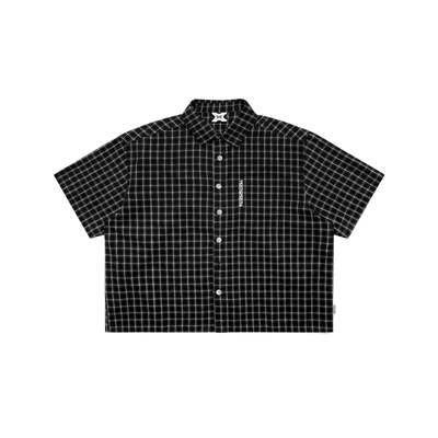 Plaid Shirt (Black)