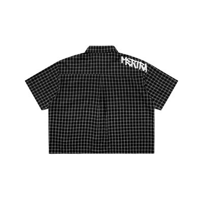 Plaid Shirt (Black)