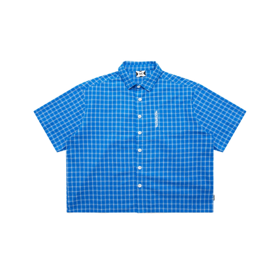 Plaid Shirt (Lapis)