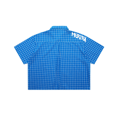 Plaid Shirt (Lapis)