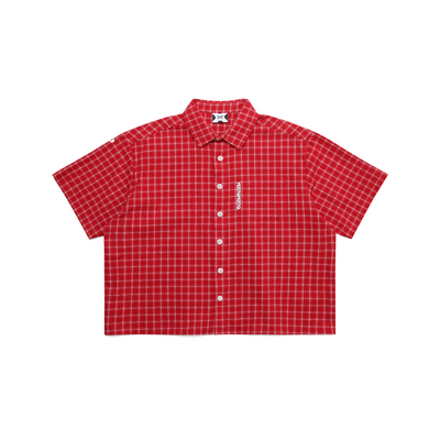 Plaid Shirt (Red)