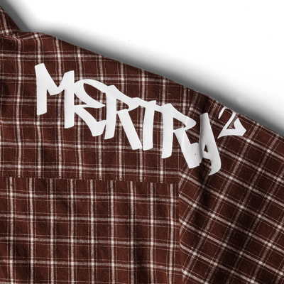 Plaid Shirt (Brown)