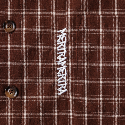 Plaid Shirt (Brown)