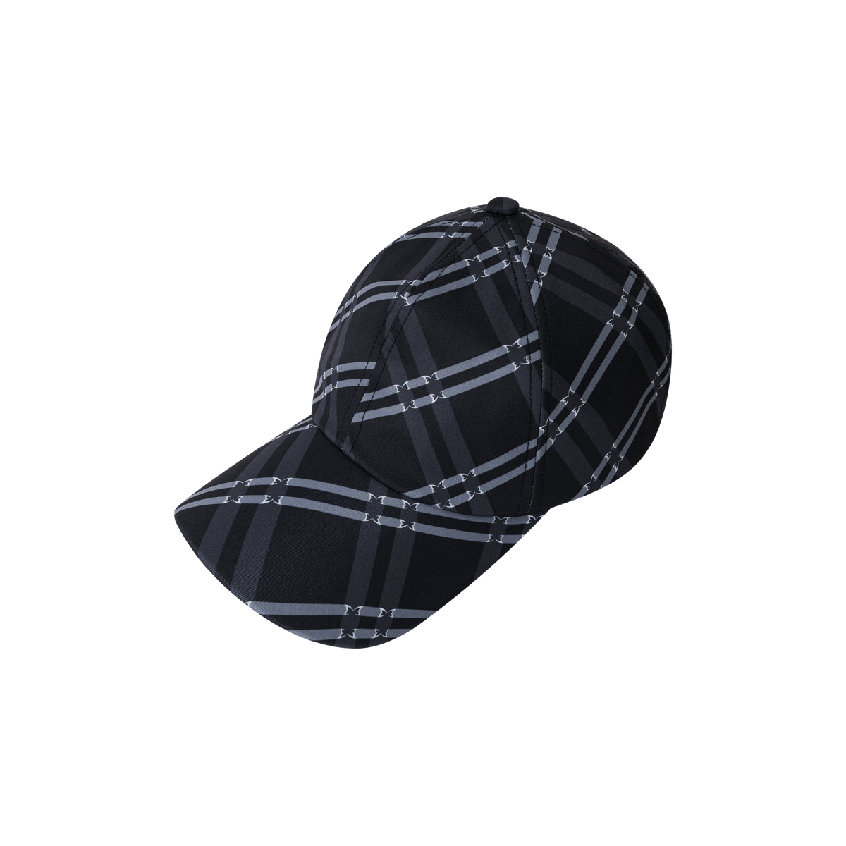 Merva Check Cap (Black) – MERTRA