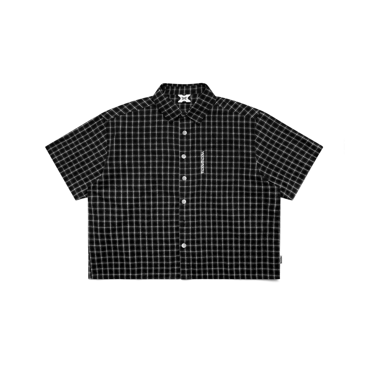 Plaid Shirt (Black)