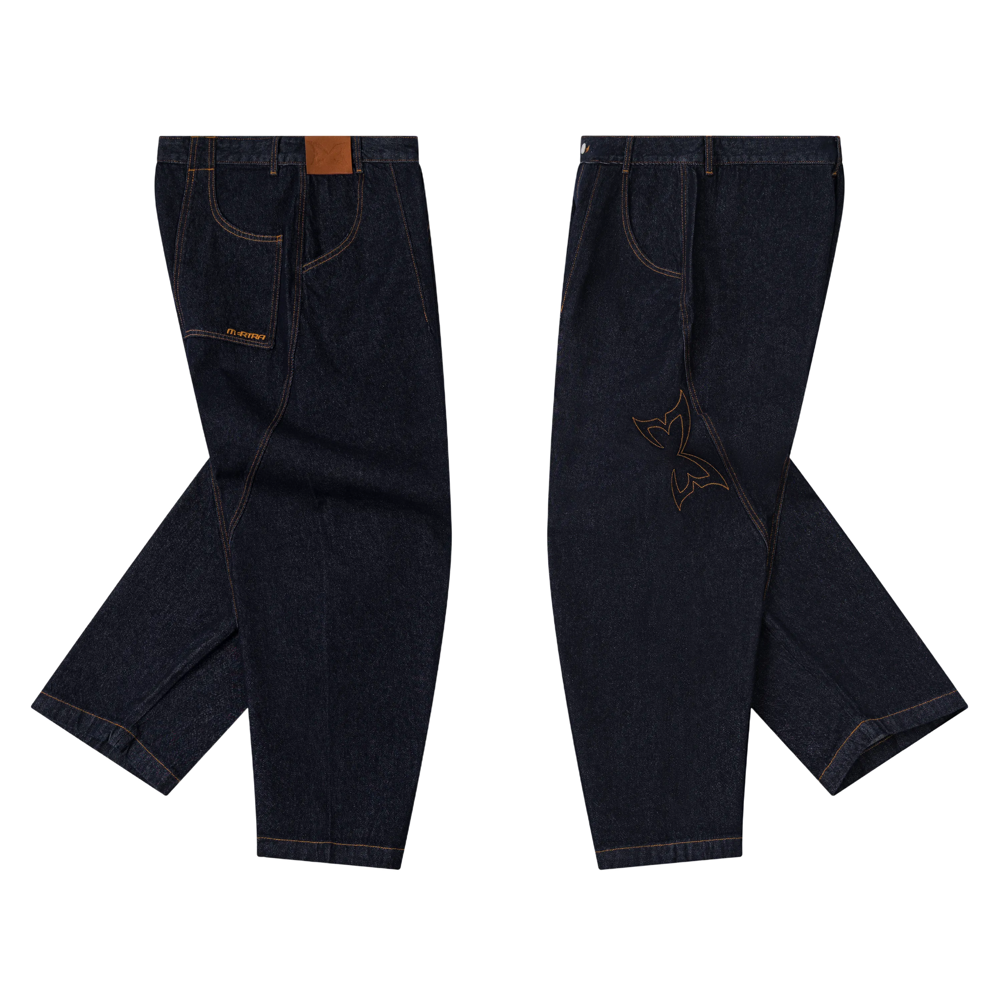 Reverse Bigstep Denim (Indigo / Gold) – MERTRA