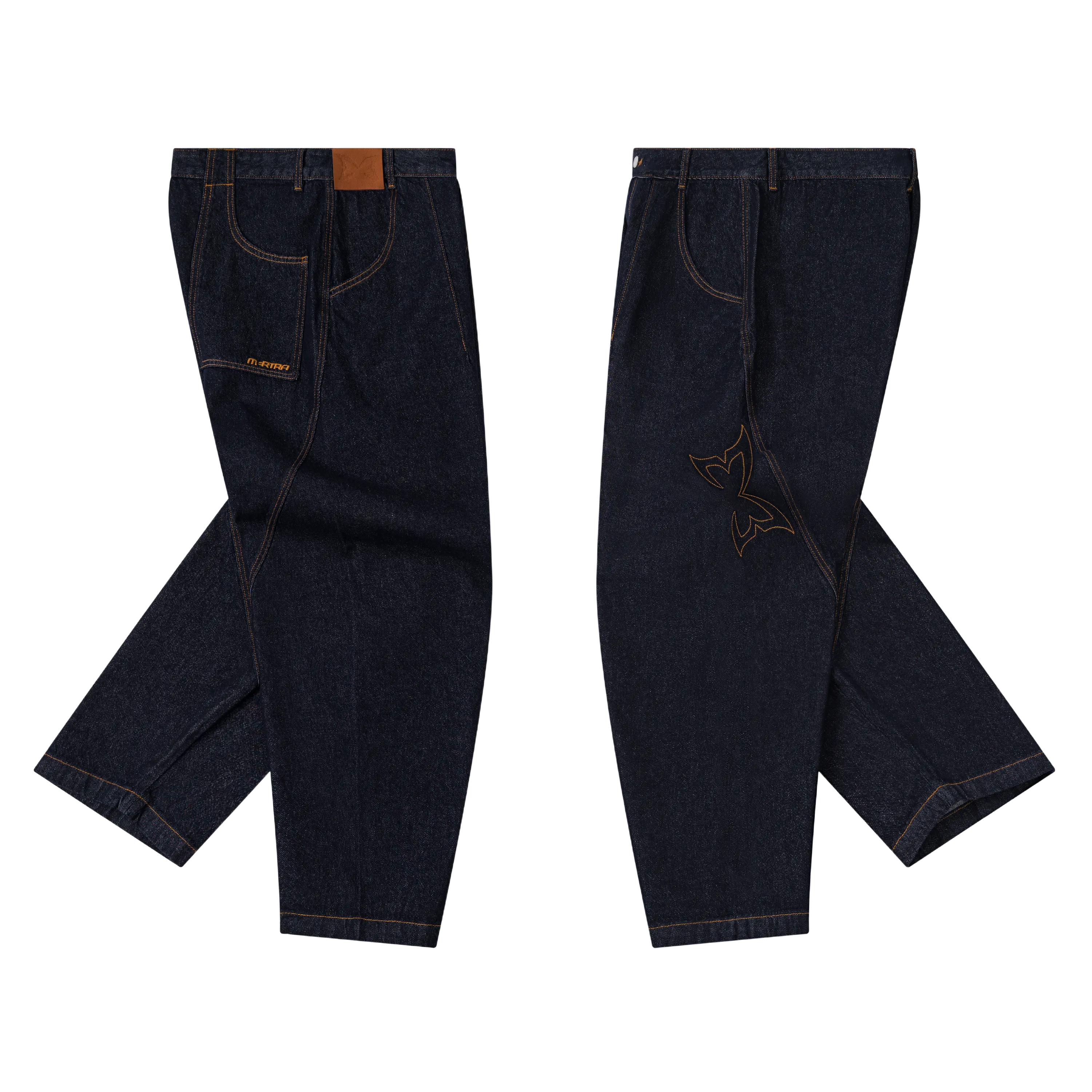 Reverse Bigstep Denim (Indigo / Gold)