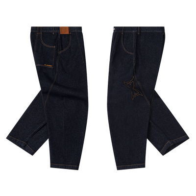 Reverse Bigstep Denim (Indigo / Gold) – MERTRA