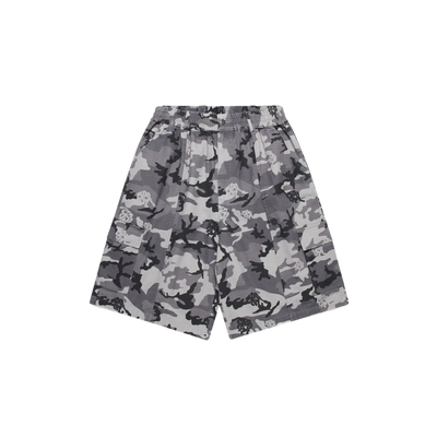 Ripstop Cargo Shorts (Grey Camo)